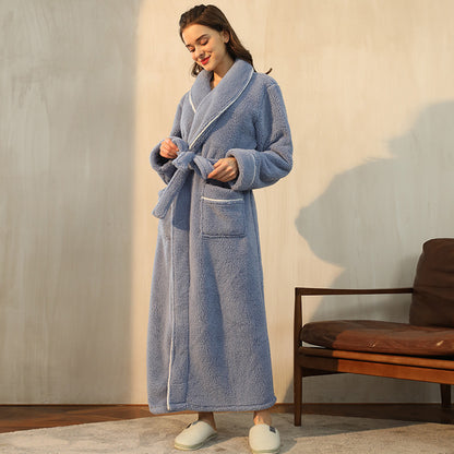 Flannel Bathrobe