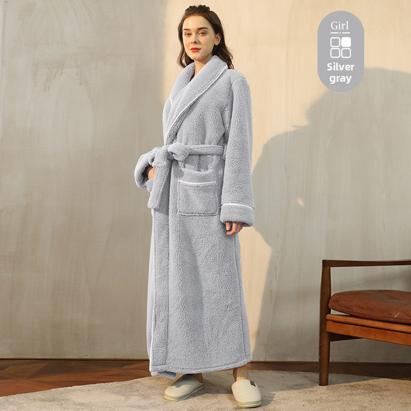 Flannel Bathrobe