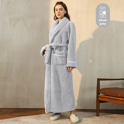 Flannel Bathrobe