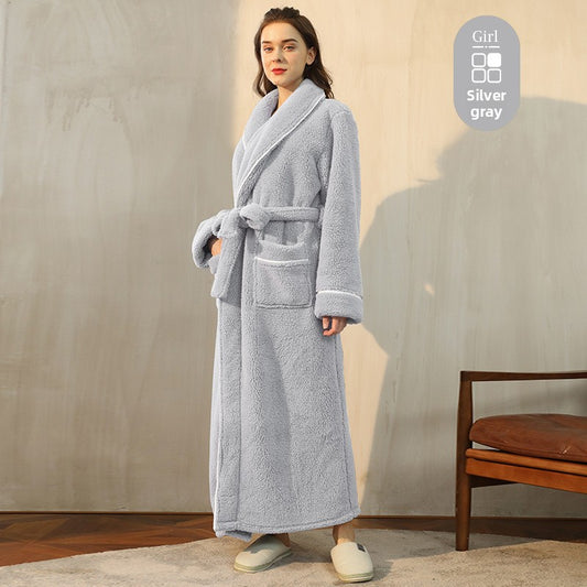 Flannel Bathrobe
