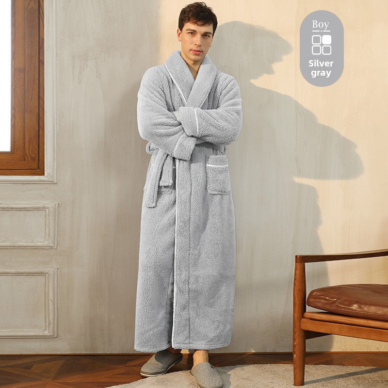 Flannel Bathrobe