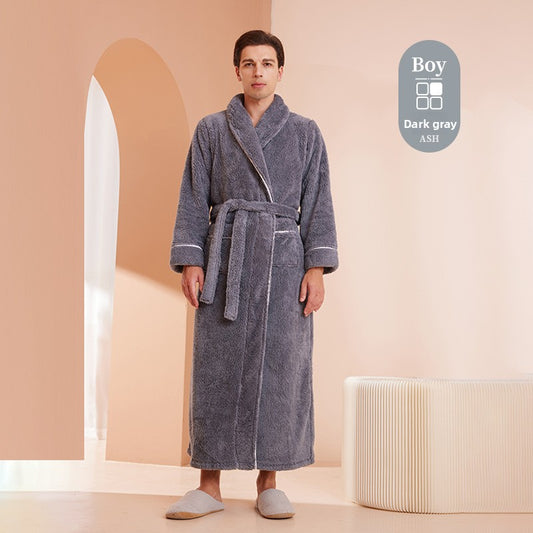 Flannel Bathrobe