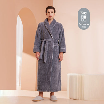 Flannel Bathrobe