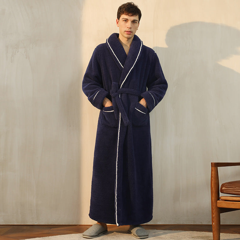 Flannel Bathrobe