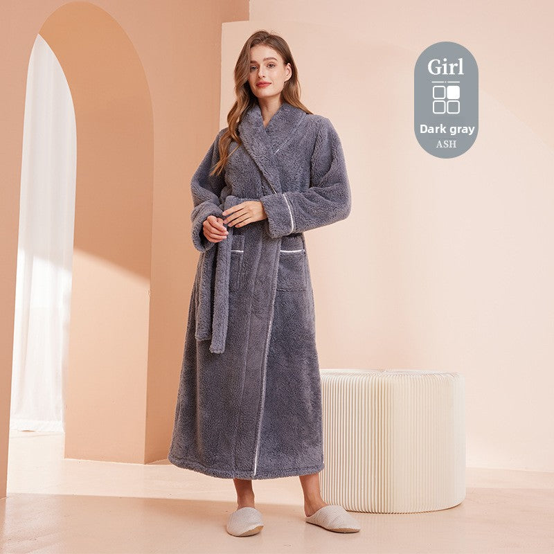 Flannel Bathrobe