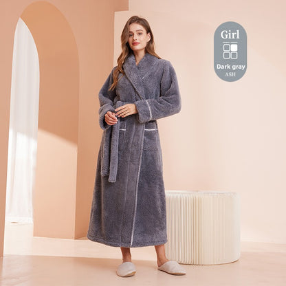 Flannel Bathrobe
