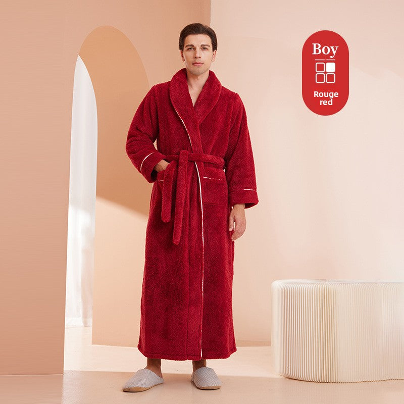 Flannel Bathrobe