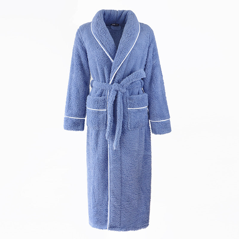 Flannel Bathrobe