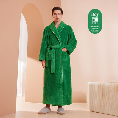 Flannel Bathrobe
