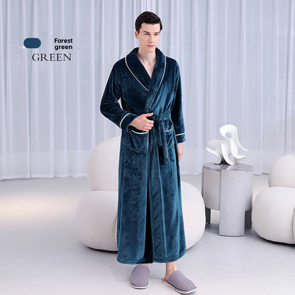 Flannel Bathrobe