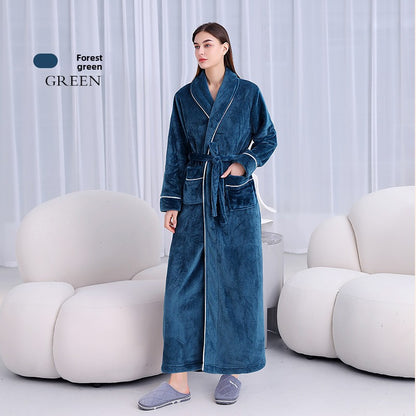 Flannel Bathrobe