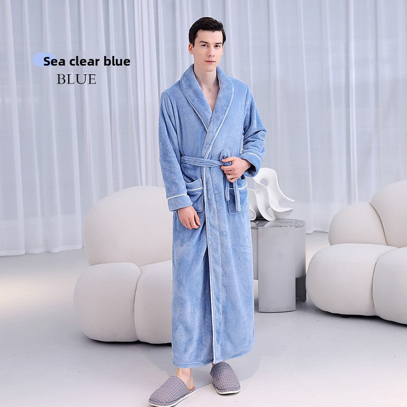 Flannel Bathrobe