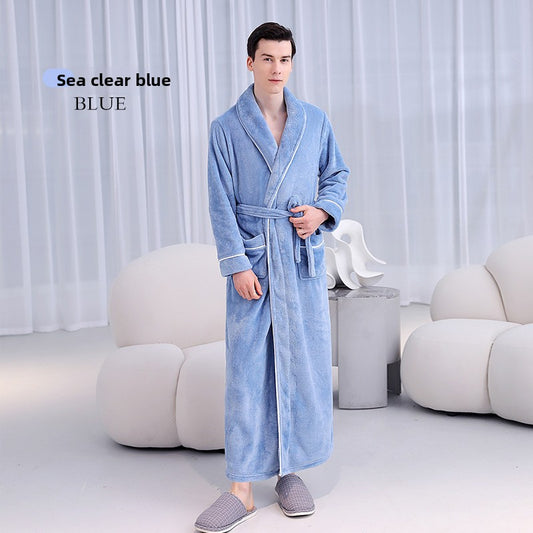 Flannel Bathrobe
