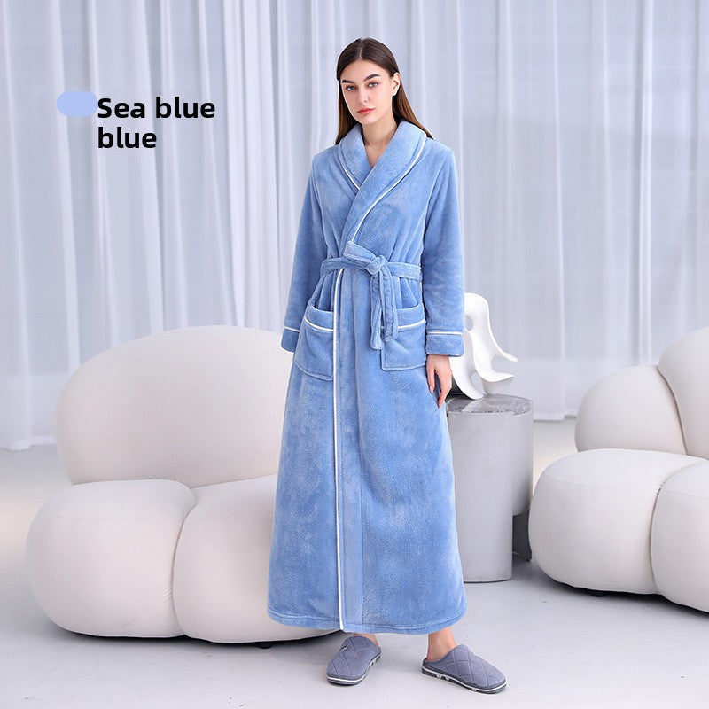 Flannel Bathrobe