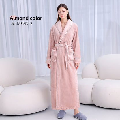 Flannel Bathrobe