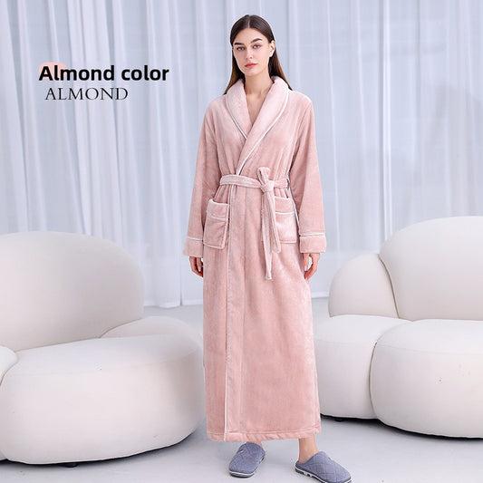 Flannel Bathrobe