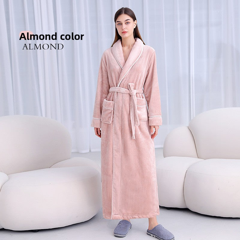 Flannel Bathrobe