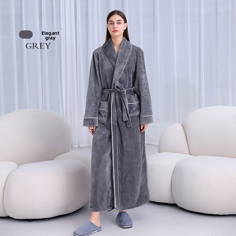 Flannel Bathrobe