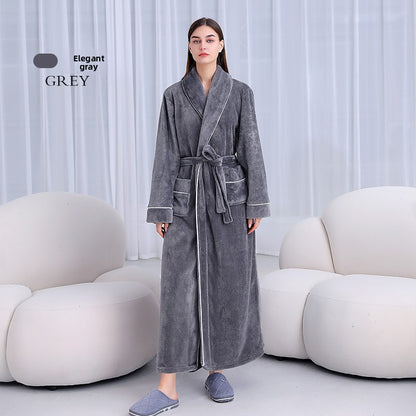 Flannel Bathrobe