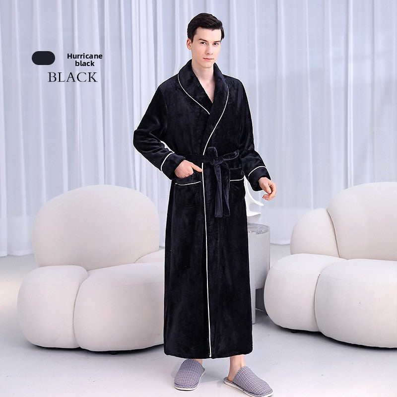 Flannel Bathrobe