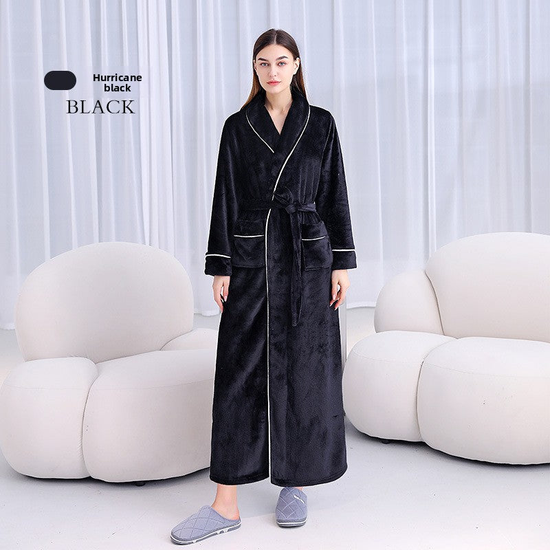 Flannel Bathrobe