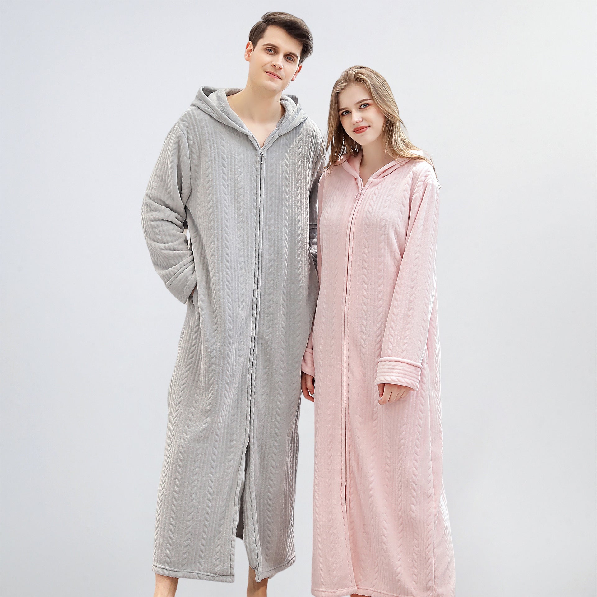 Flannel Bathrobe