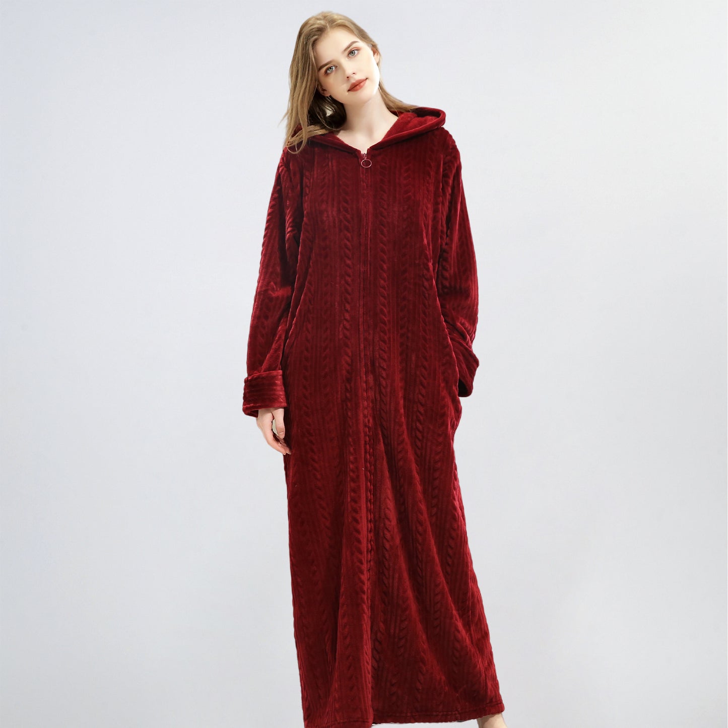 Flannel Bathrobe