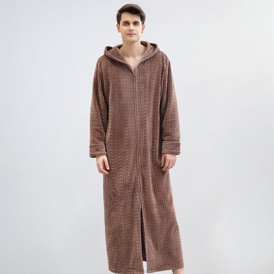 Flannel Bathrobe