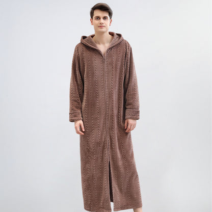 Flannel Bathrobe