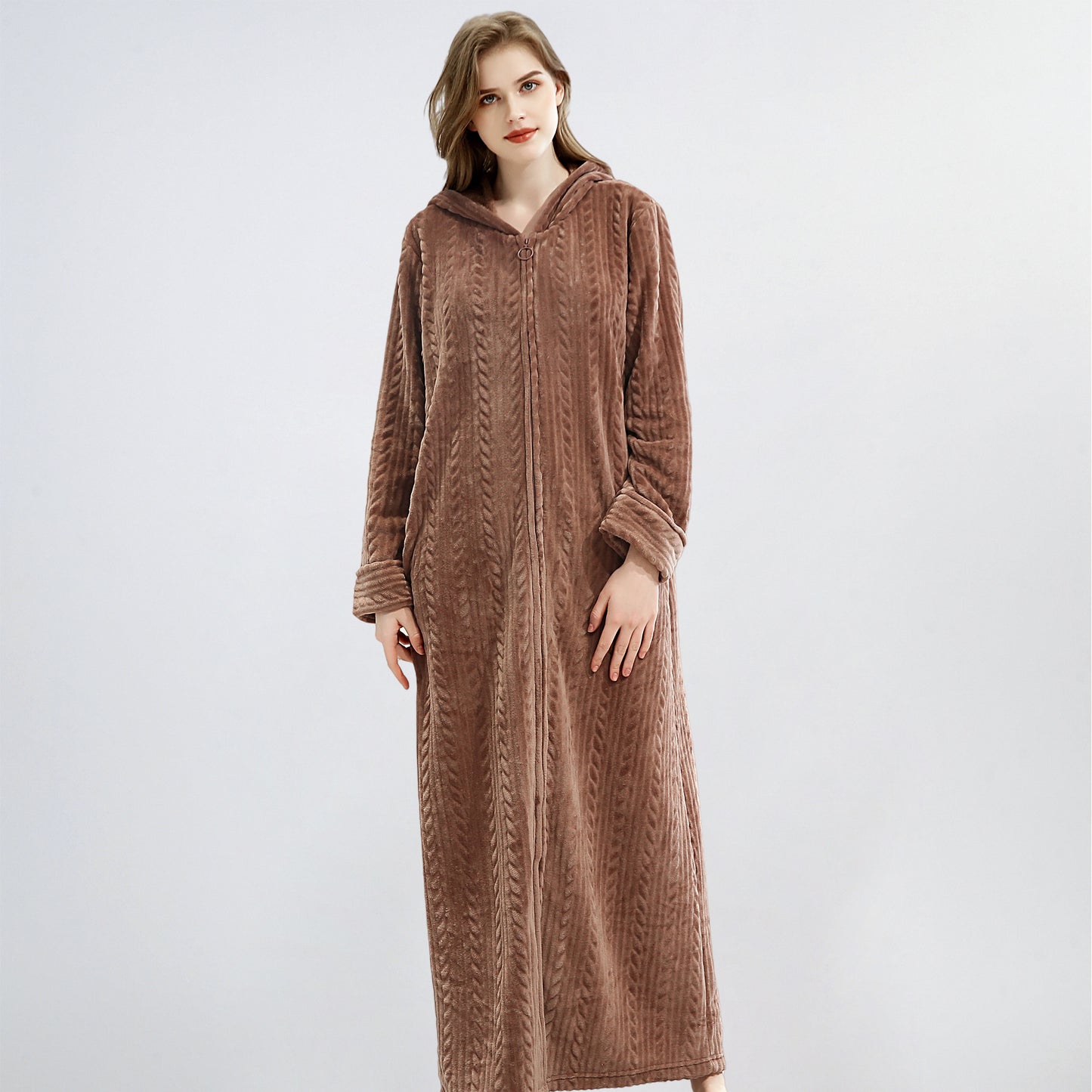 Flannel Bathrobe