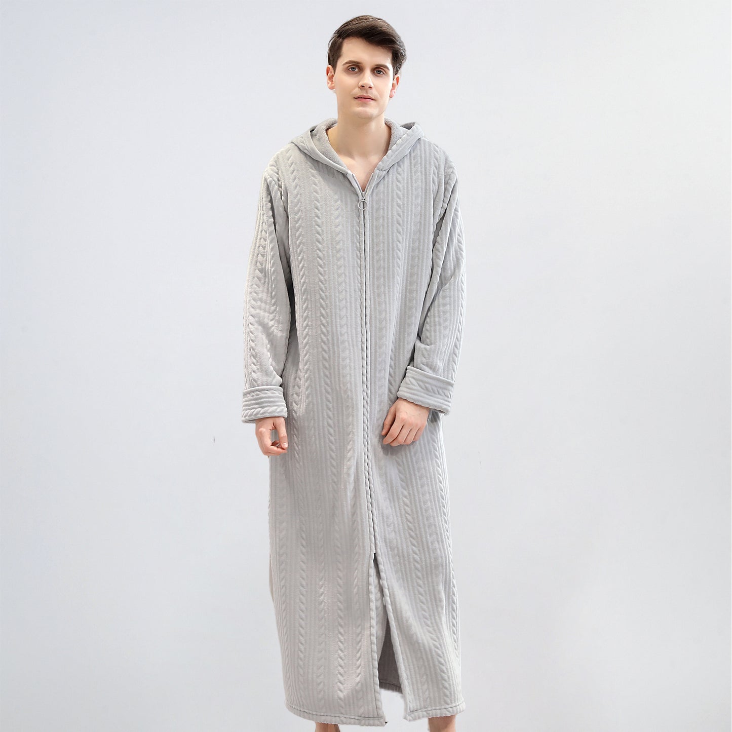 Flannel Bathrobe