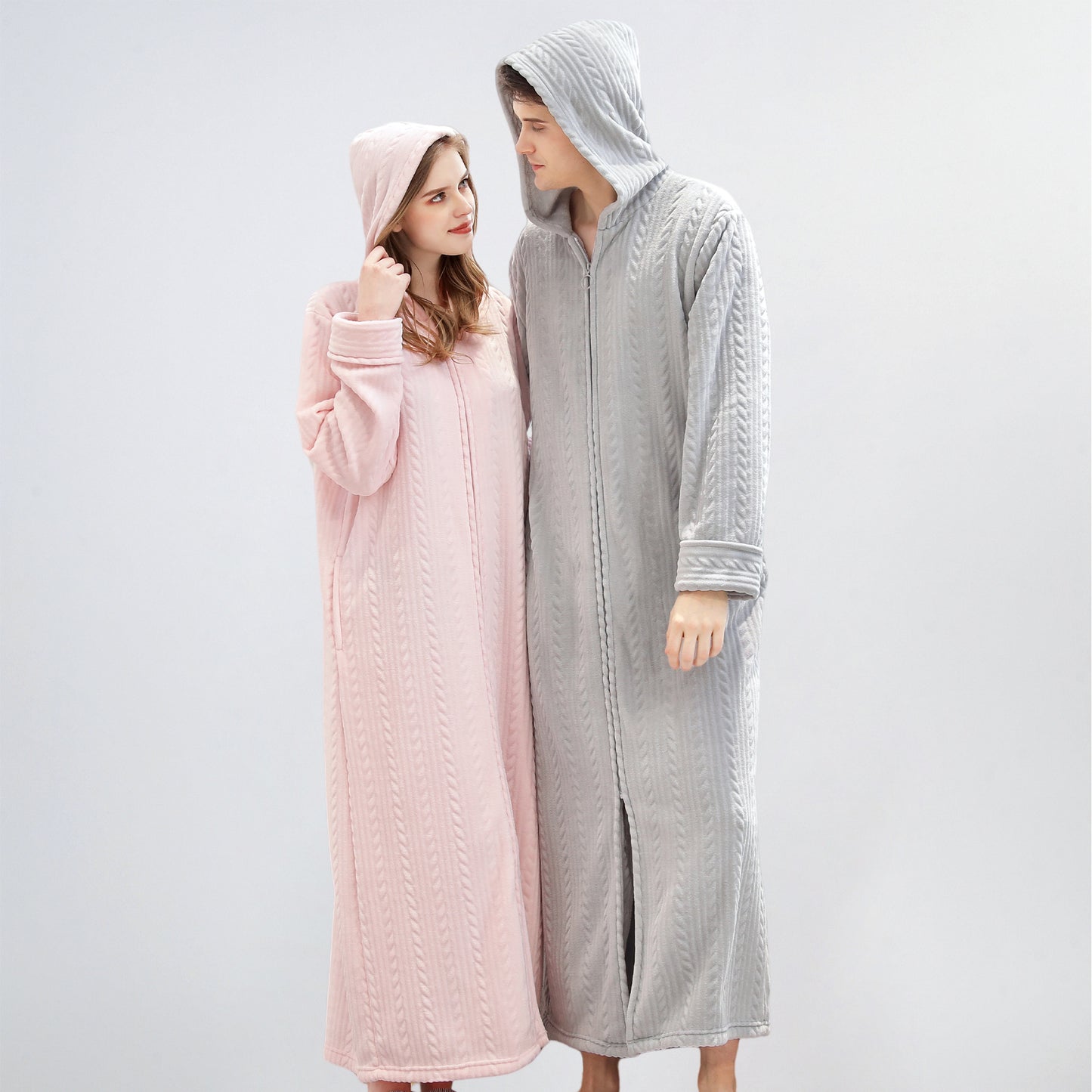 Flannel Bathrobe