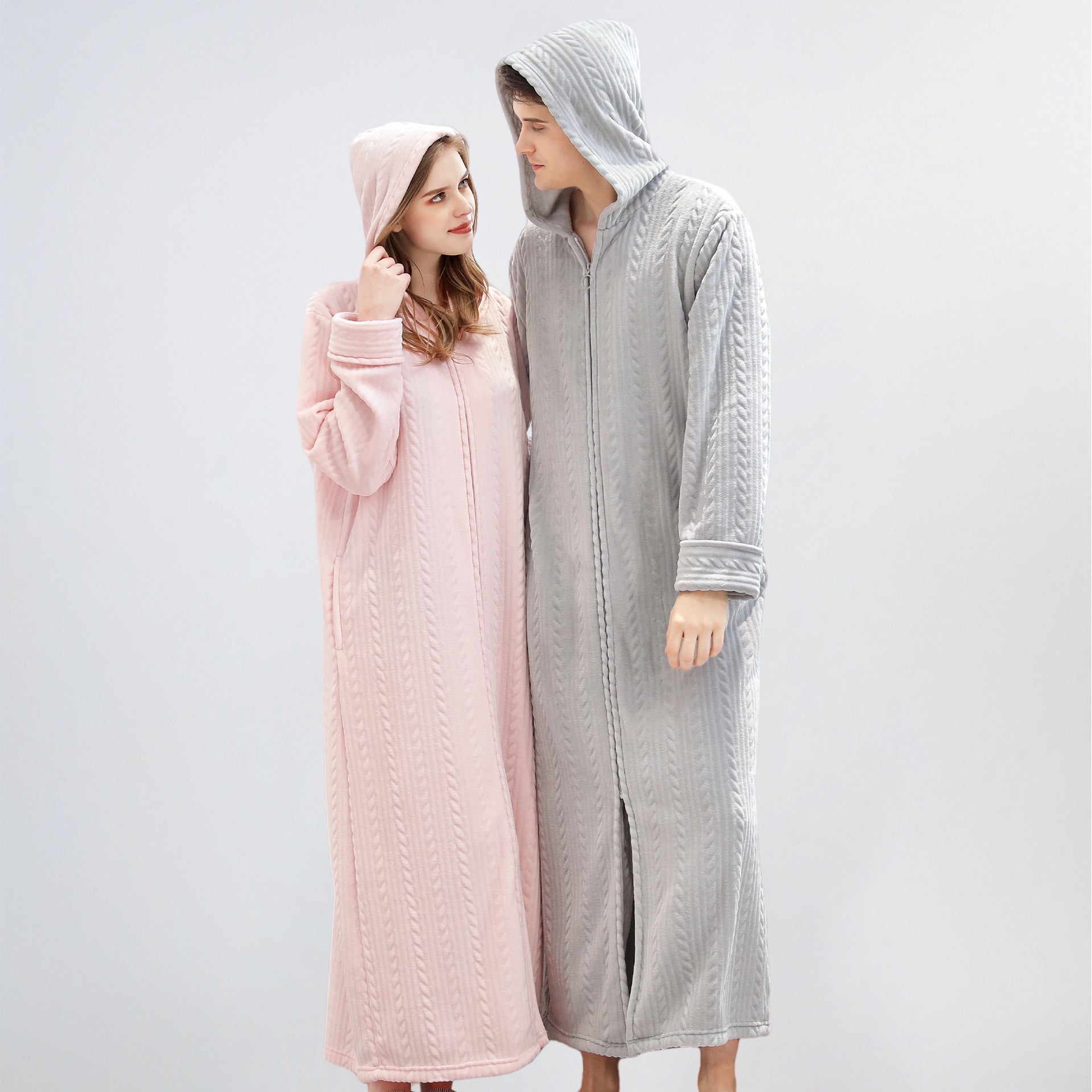 Flannel Bathrobe