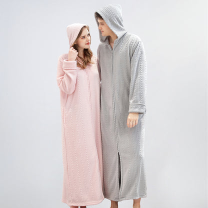 Flannel Bathrobe