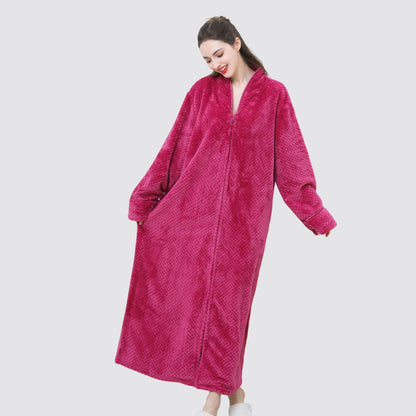 Flannel Bathrobe