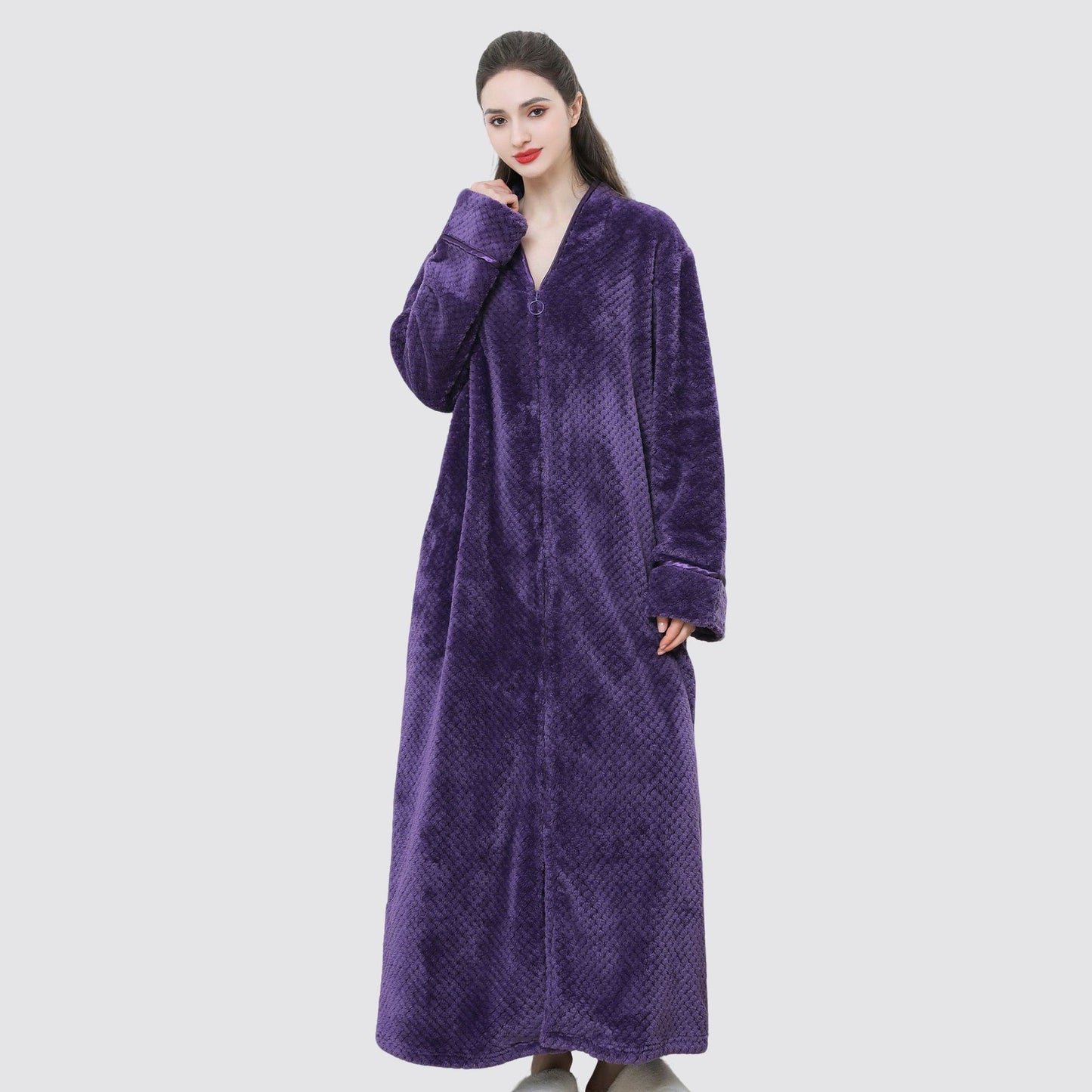 Flannel Bathrobe