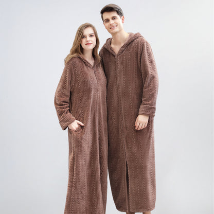 Flannel Bathrobe