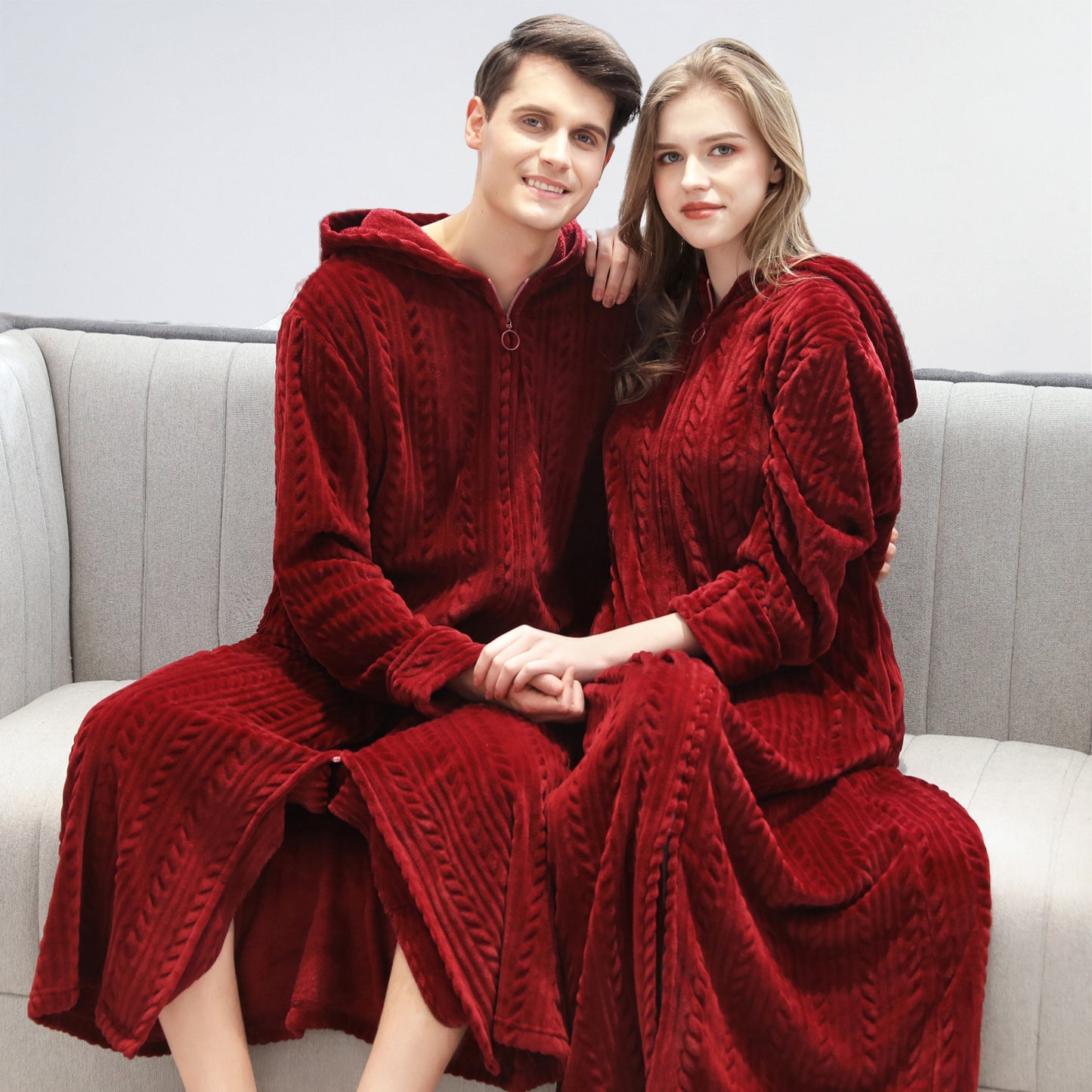 Flannel Bathrobe