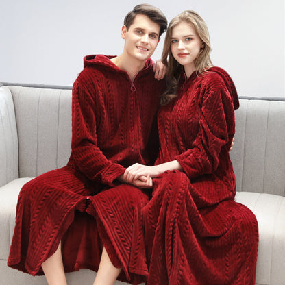 Flannel Bathrobe