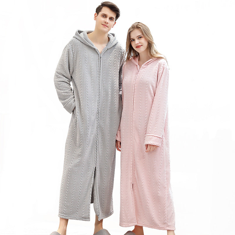 Flannel Bathrobe