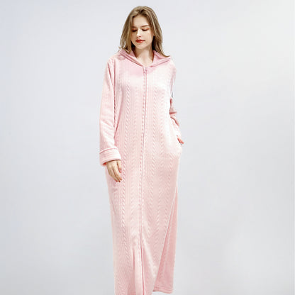 Flannel Bathrobe