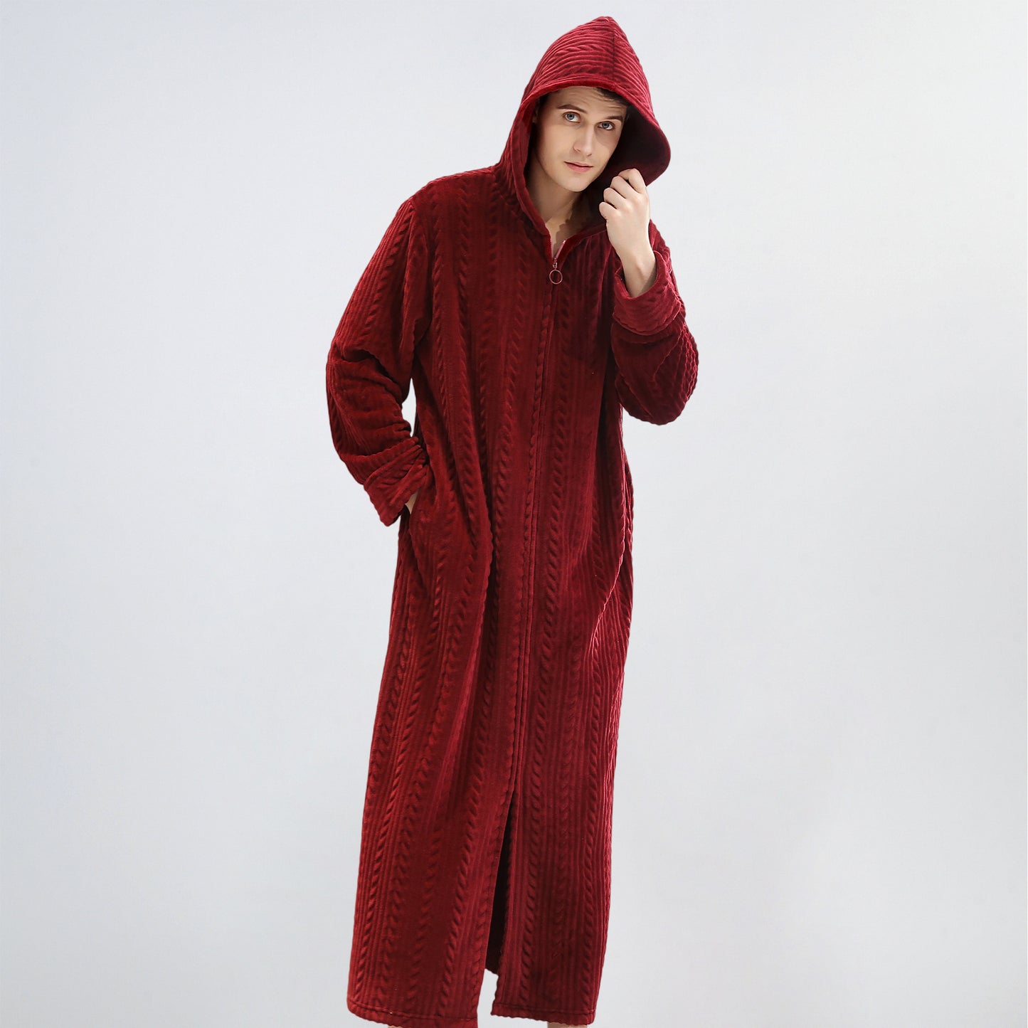 Flannel Bathrobe