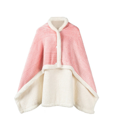 Flannel Blanket Cape
