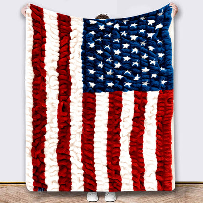 Flannel Commemorative Blanket for Home and Office