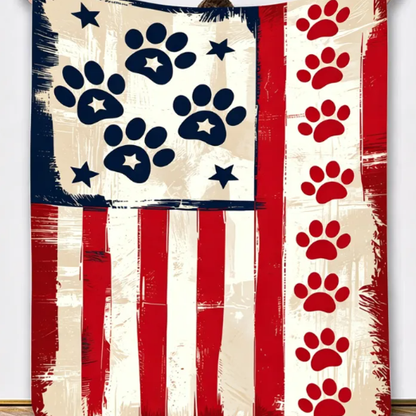 Flannel Commemorative Blanket for Home and Office