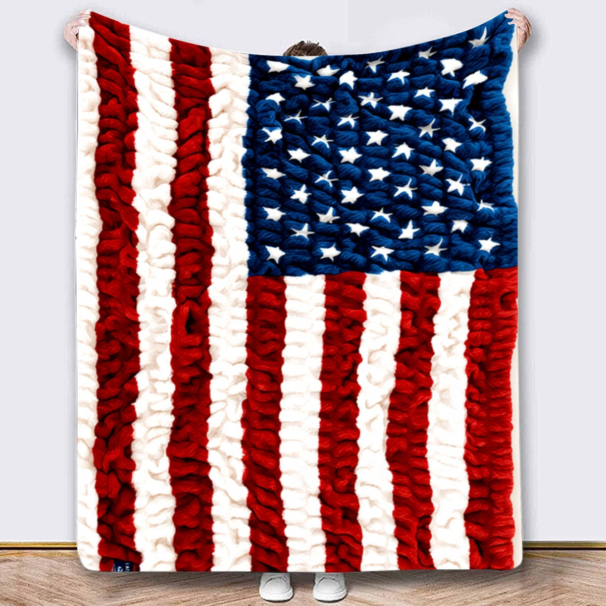 Flannel Commemorative Blanket for Home and Office
