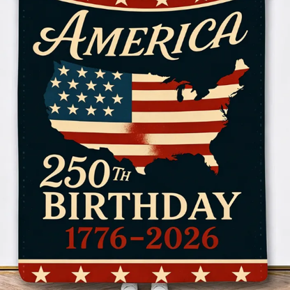 Flannel Commemorative Blanket for Home and Office