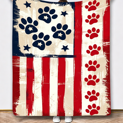 Flannel Commemorative Blanket for Home and Office