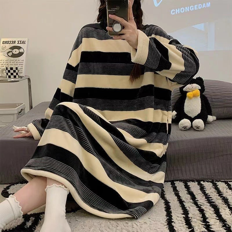 Flannel Crewneck Home Wear