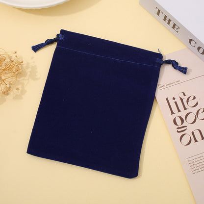 Flannel Drawstring Pocket